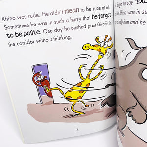 Behaviour Matters: Rhino Learns to be Polite: A book about good manners