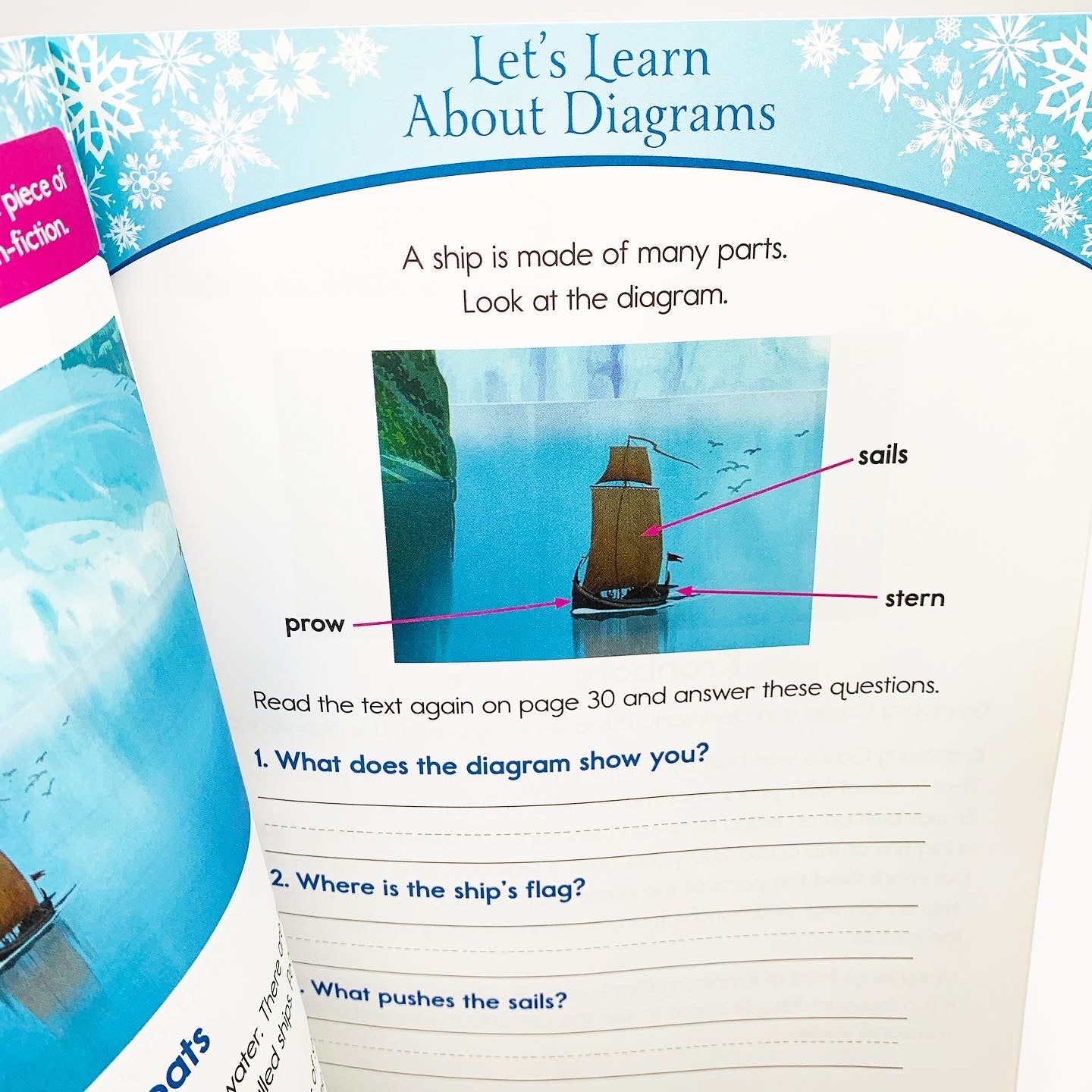Disney Learning: Frozen Reading and Comprehension (Ages 6-7)