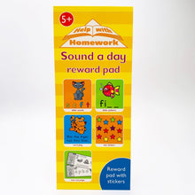 Load image into Gallery viewer, Help With Homework: Sound a Day Reward Pad (Ages 5+)