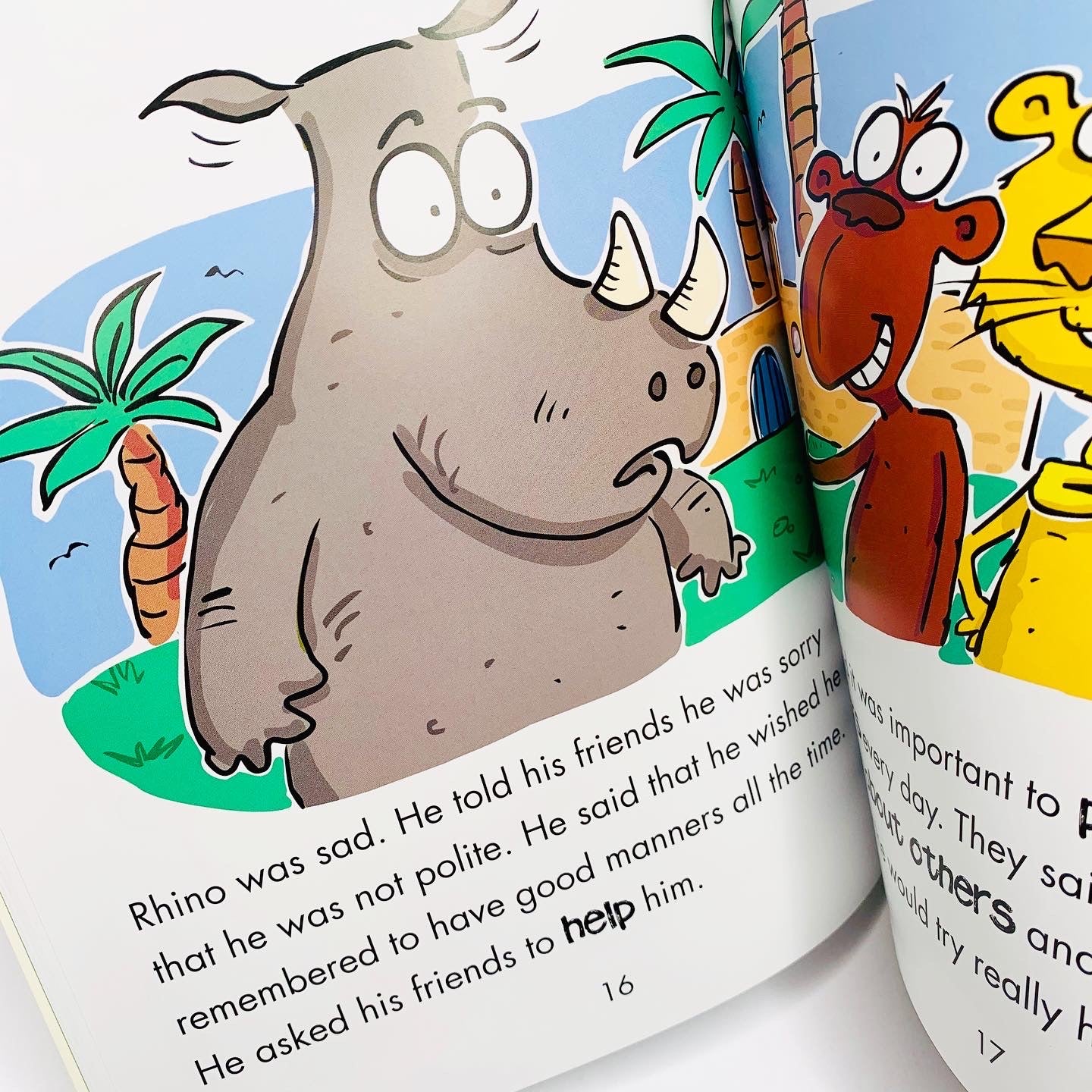Behaviour Matters: Rhino Learns to be Polite: A book about good manners