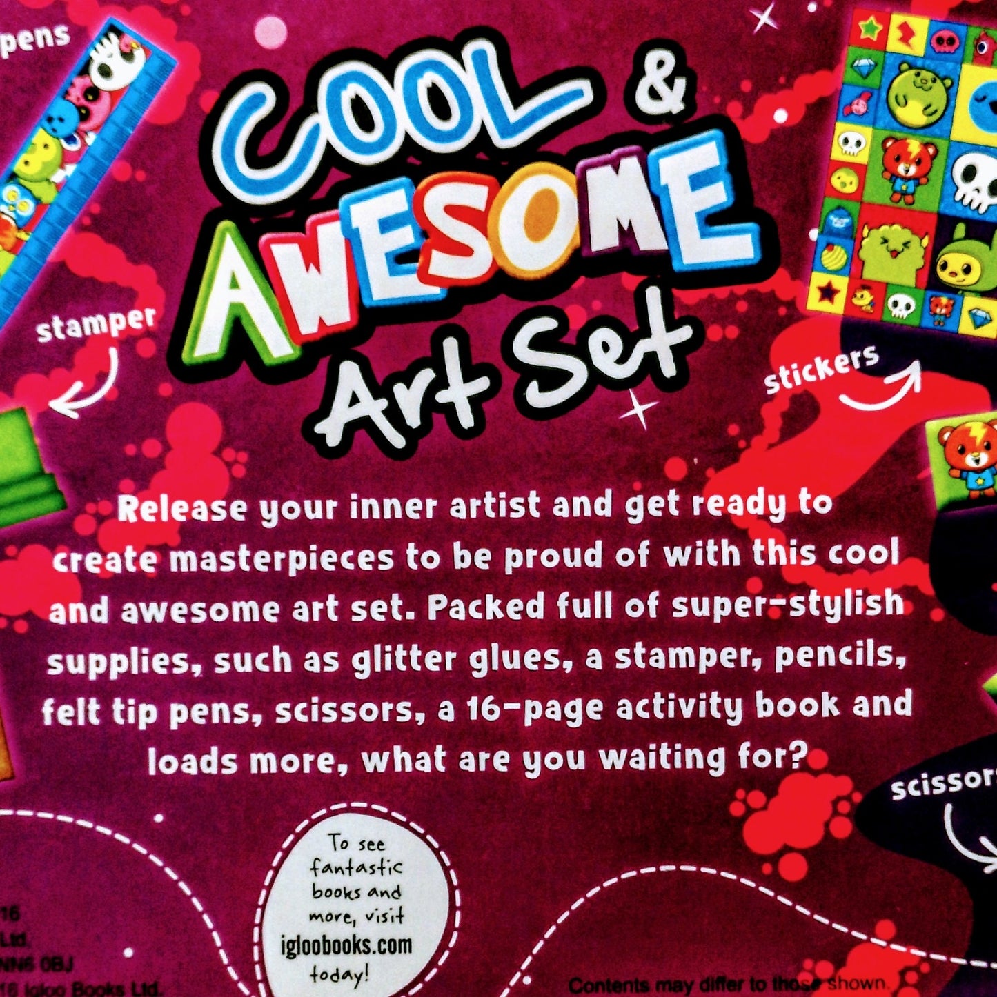 Cool & Awesome Art Set