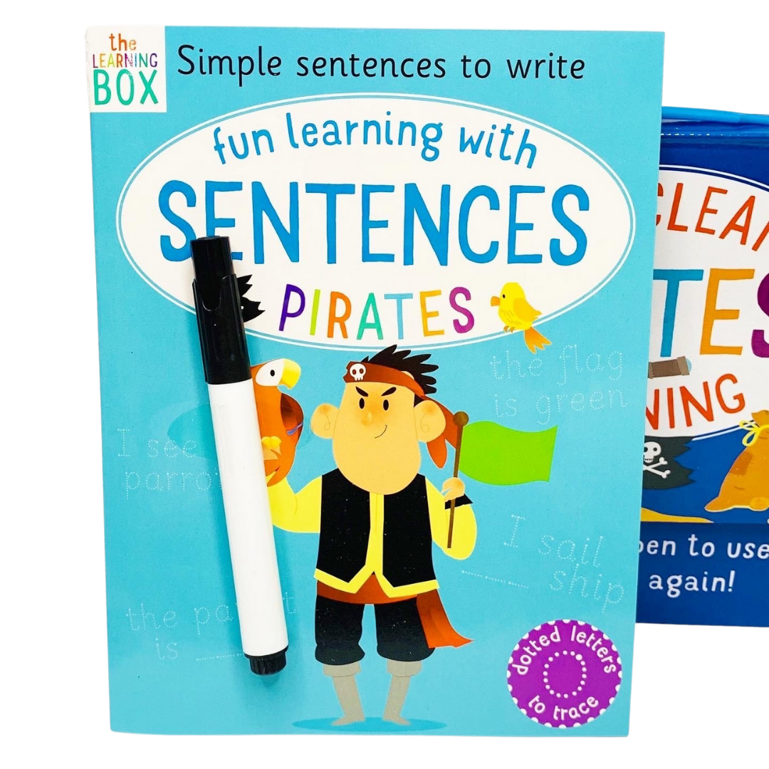 Wipe-Clean Pirates Learning