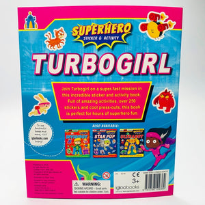Turbogirl Sticker and Activity Adventure