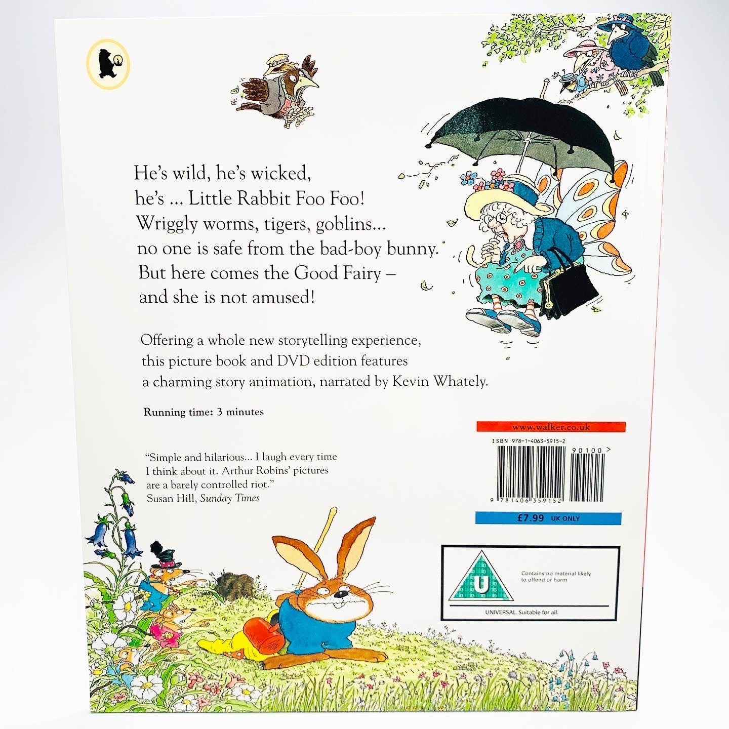 Little Rabbit Foo Foo: Book & DVD