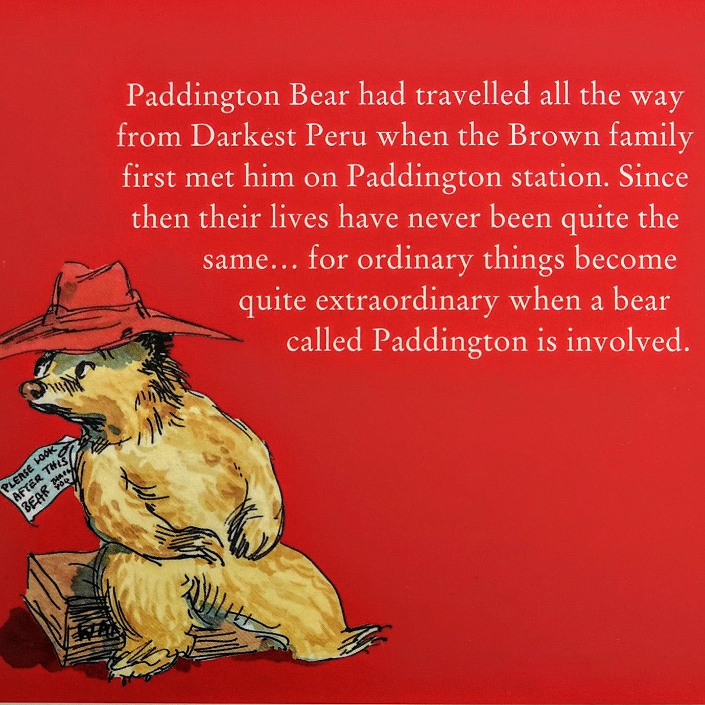 A Bear Called Paddington #1