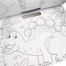 Load image into Gallery viewer, Giant Dinosaurs Colouring and Activity Pad (with over 250 stickers)