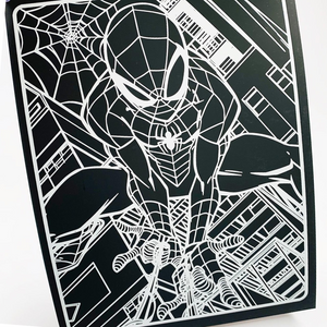 Marvel Spider-Man: Scratch Art