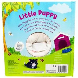 Little Puppy Puppet Book