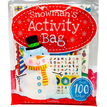 Load image into Gallery viewer, Snowman&#39;s Activity Bag