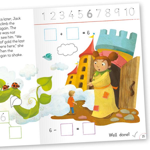 Get Set Go Numbers: Jack and the Beanstalk