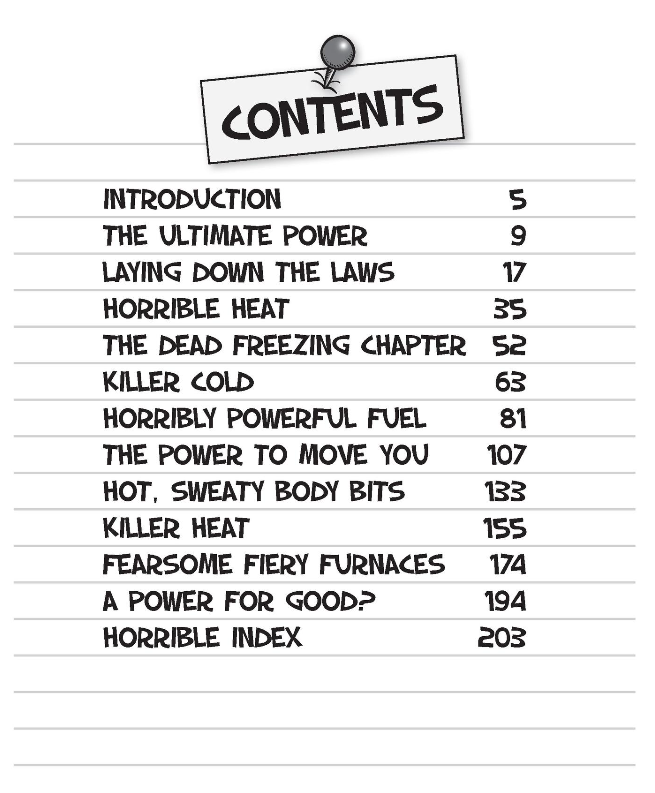 Horrible Science: Killer Energy