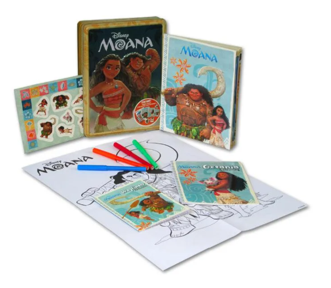 Moana Deluxe Collectible Activity Tin