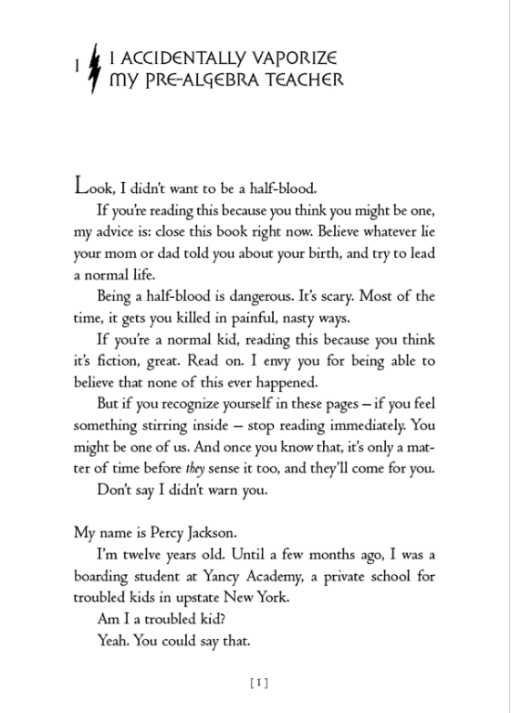 Percy Jackson and the Lightning Thief (#1)