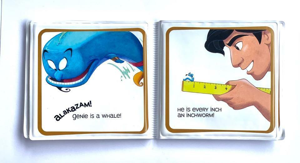 Disney Bath Time Bubble Book: Genie's Book of Creatures