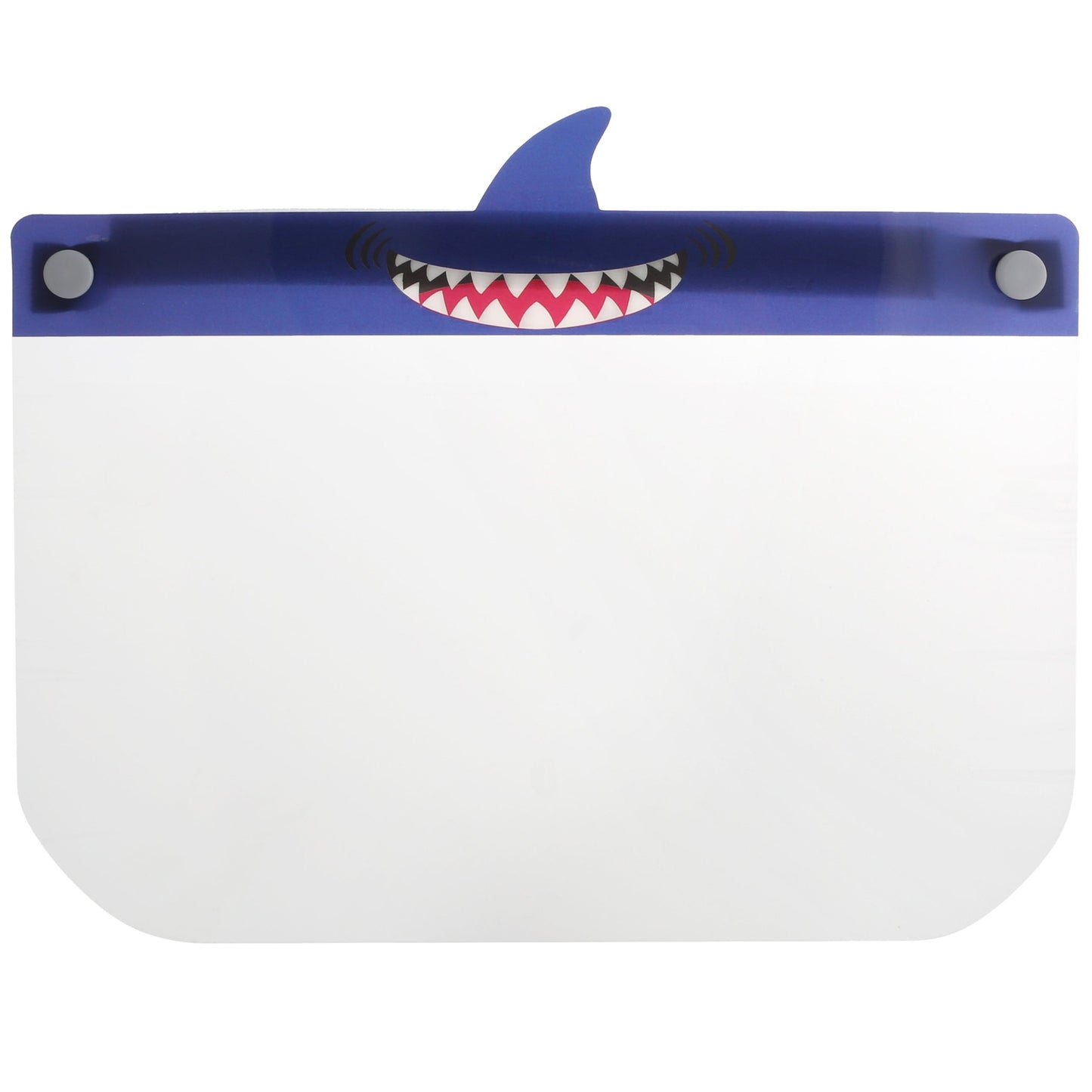 Kid's Clear Protective Face Shield: Shark