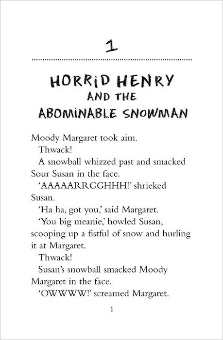 Horrid Henry and the Abominable Snowman