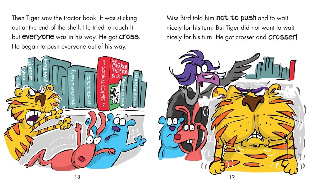 Behaviour Matters: Tiger Has a Tantrum: A book about feeling angry