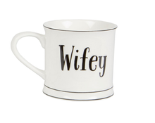 Load image into Gallery viewer, Sass &amp; Belle - Hubby and Wifey Mugs