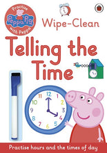 Load image into Gallery viewer, Peppa Pig: Practise with Peppa - Wipe-Clean Telling the Time