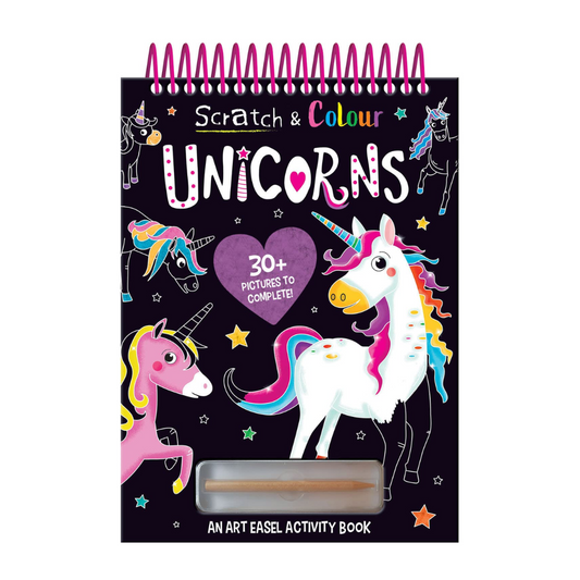 Scratch and Colour : Unicorns