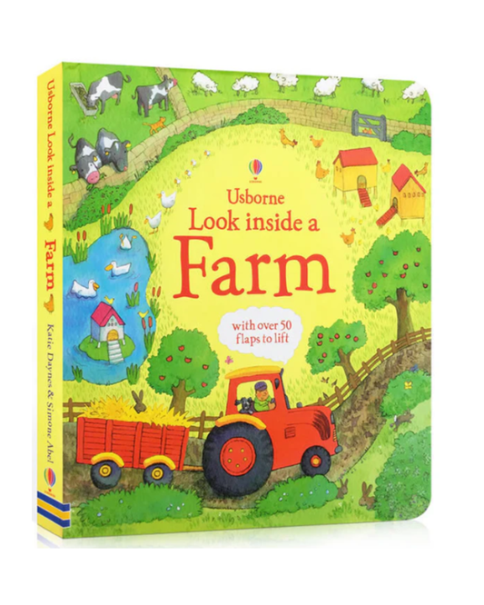 Look Inside a Farm (Usborne Look Inside)