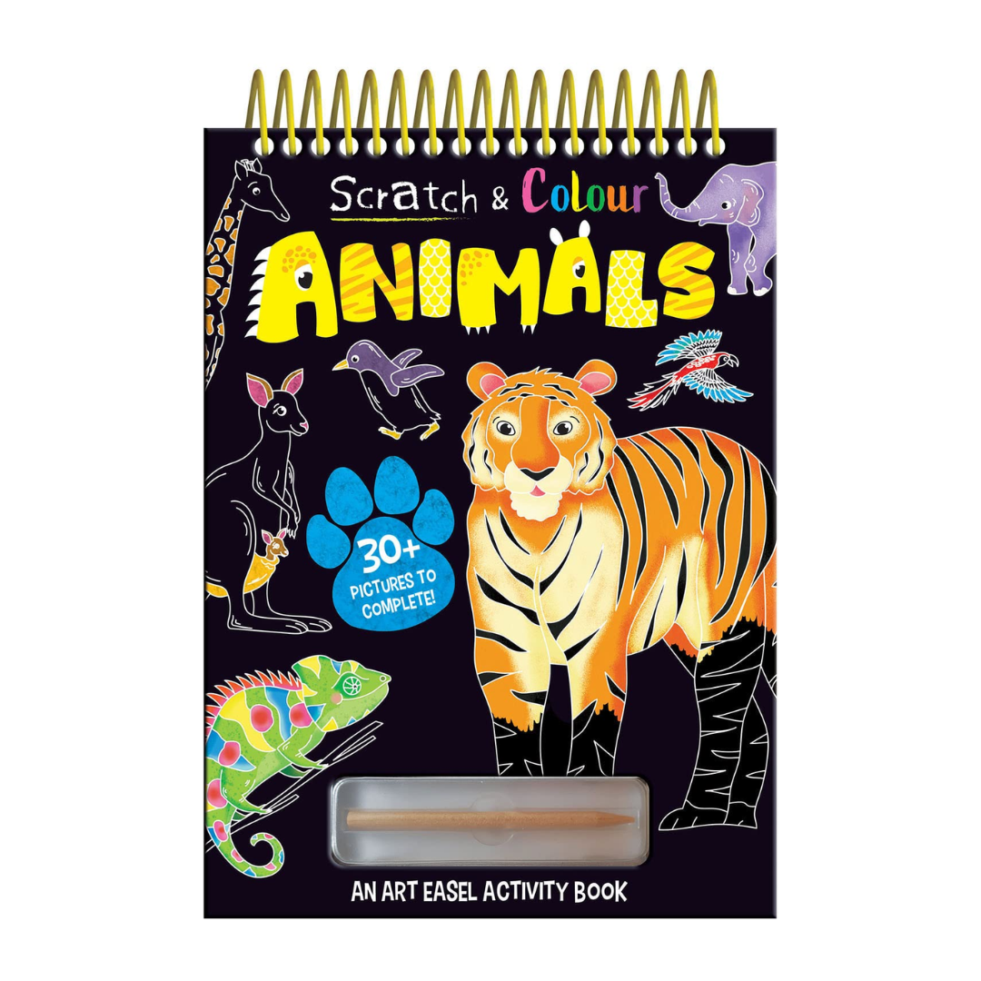 Scratch and Colour : Animals