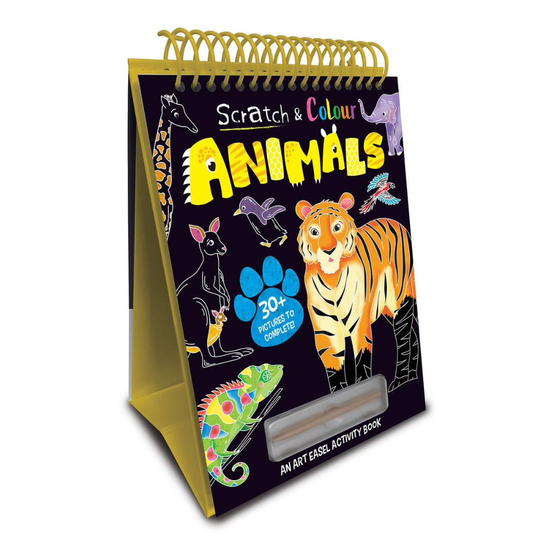Scratch and Colour : Animals