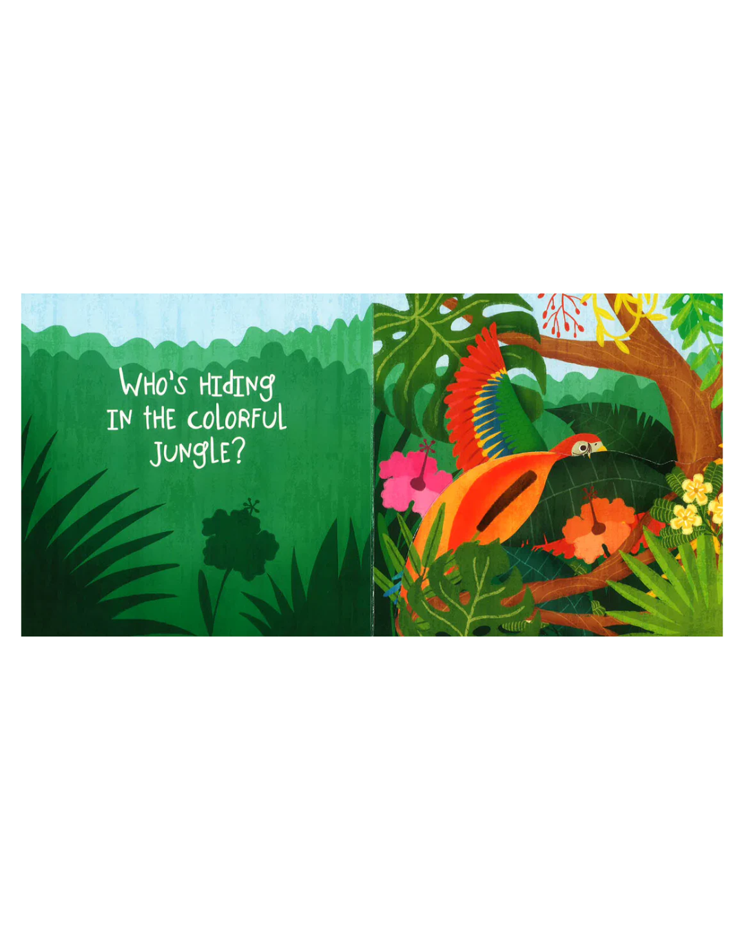 Hide & Peek Animals -Board Book