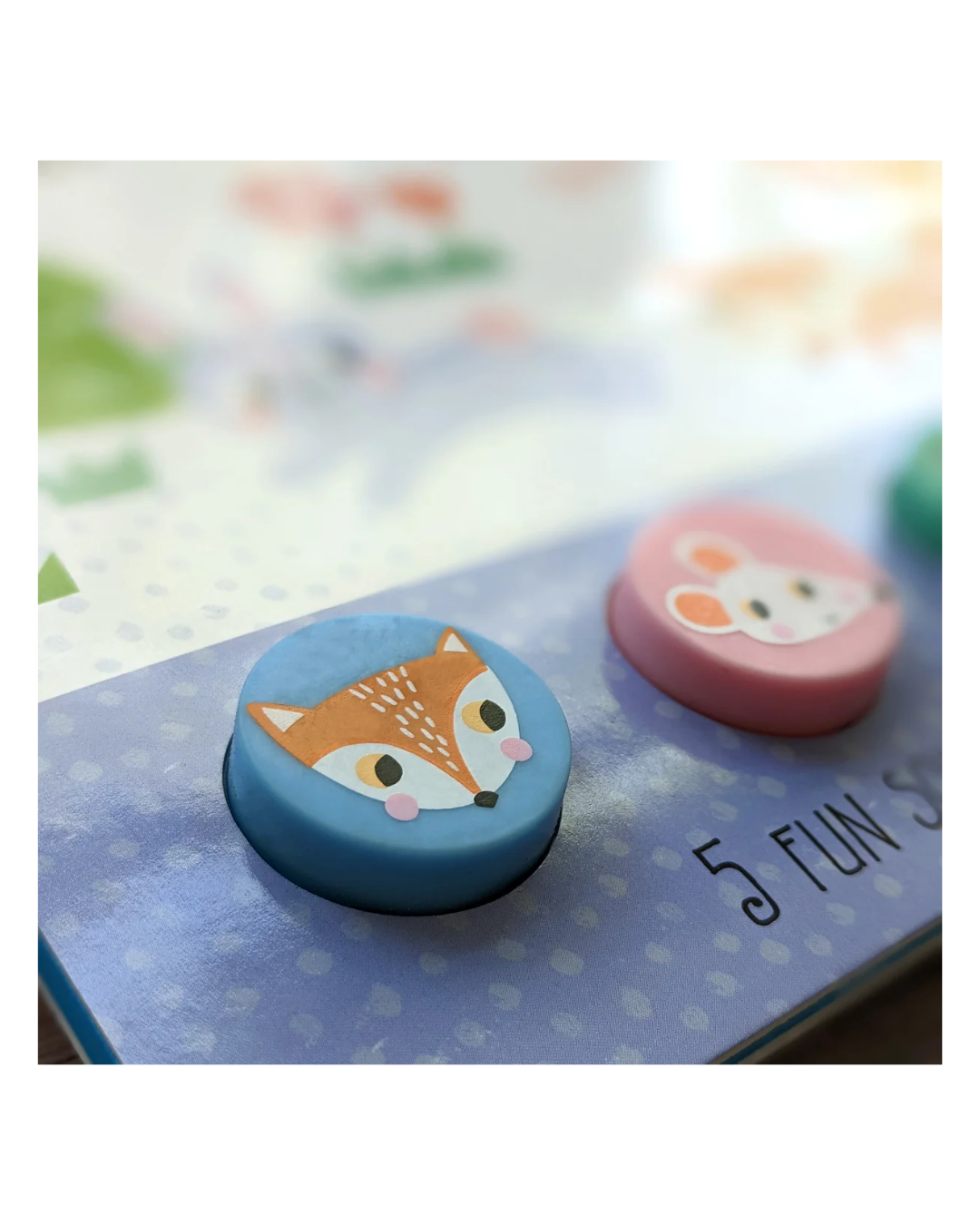 What Did Bunny Hear? - Children's 5 Button Sound Book