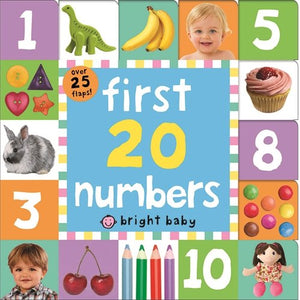First 20 Numbers: Lift The Flap Tab Books