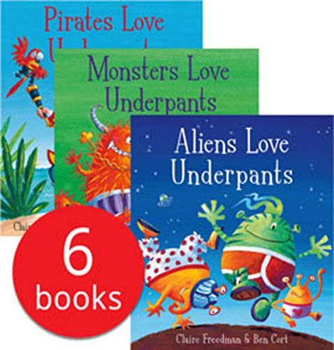 Aliens Love Underpants Collection 6 books