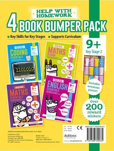 Help With Homework: 4 Book Bumper Pack 9+ Key Stage 2