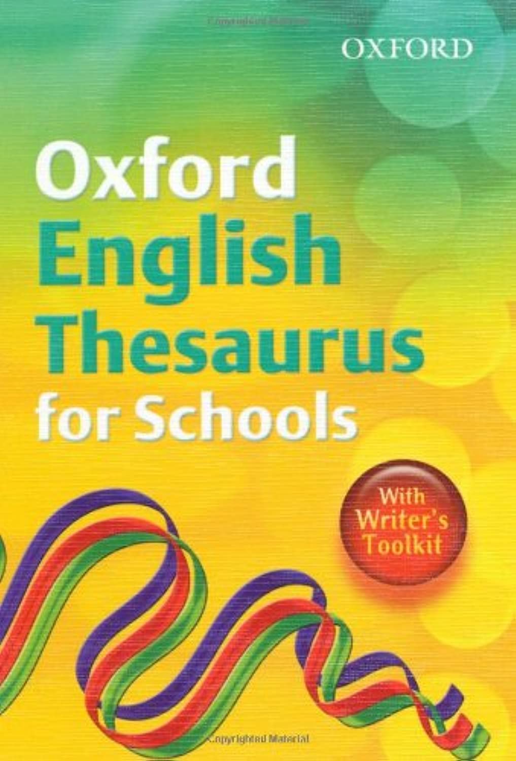 Oxford English Thesaurus For Schools