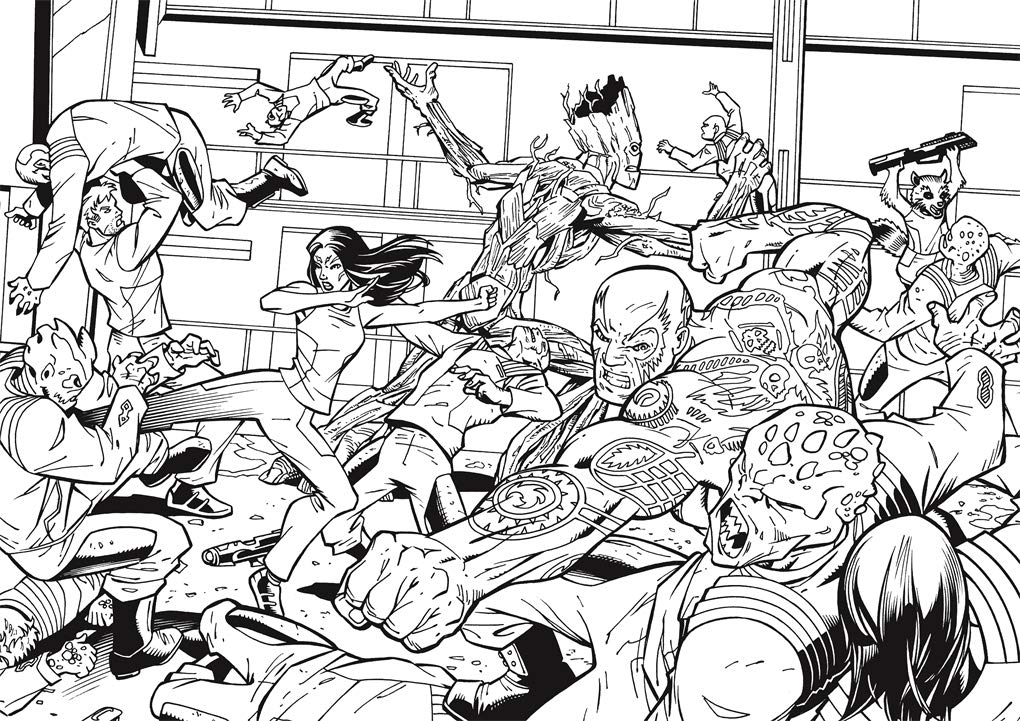 Marvel Super Hero Colouring Superhero Colouring Marvel