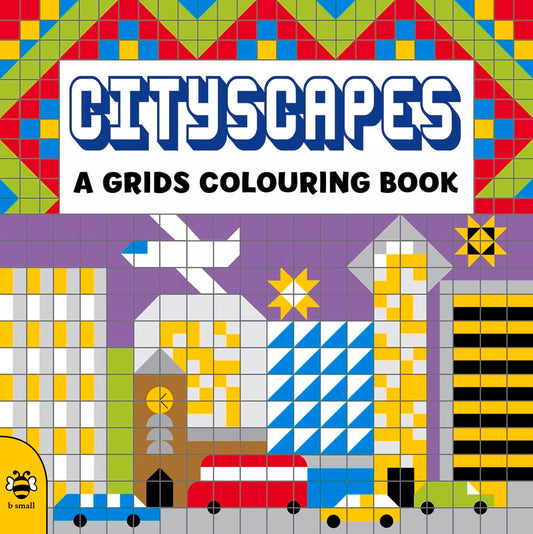 Cityscapes A Grids Colouring Book