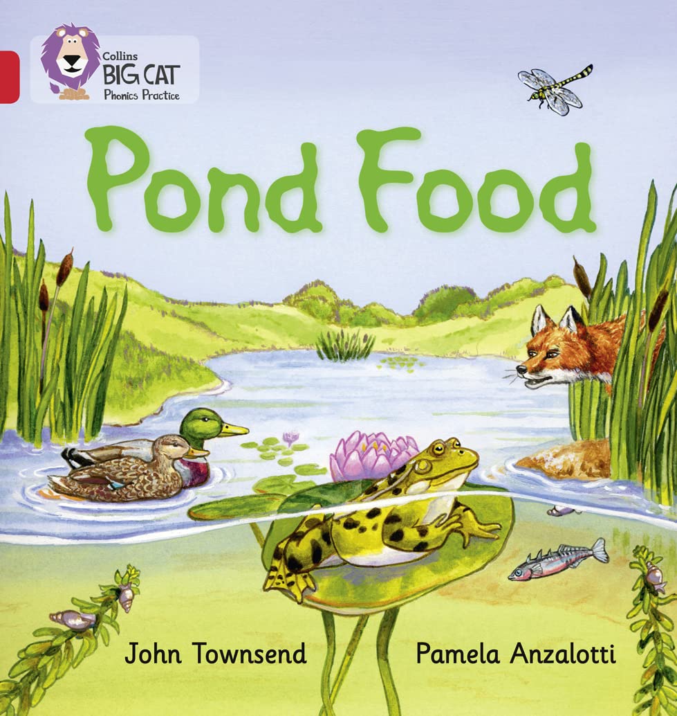 Collins Big Cat Reading Lions Pond Food