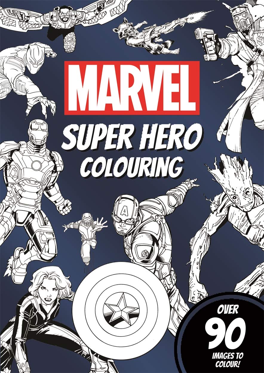 Marvel Super Hero Colouring Superhero Colouring Marvel