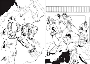 Marvel Super Hero Colouring Superhero Colouring Marvel