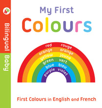 Load image into Gallery viewer, Bilingual Baby English-French First Colours