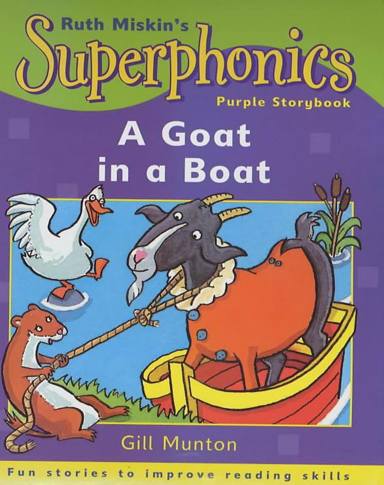 Superphonics: Purple Storybook: A Goat in a Boat
