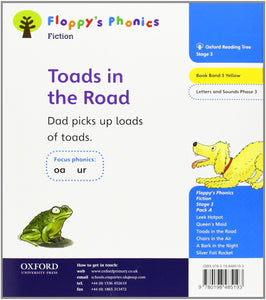 Oxford Reading Tree Level 3: Floppy's Phonics Fiction - Toads in the Road