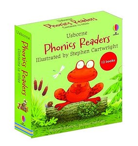 Usborne Phonics Readers 12 illustrated Books Box Set Collection