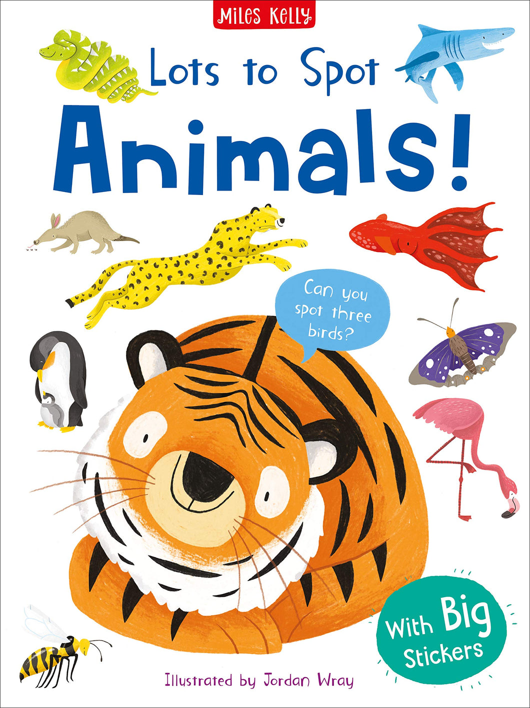 Lots to Spot Sticker Book Animals!