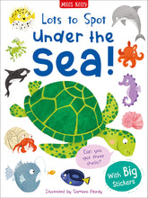 Load image into Gallery viewer, Lost to Spot: Under the Sea With Big Sticker Book