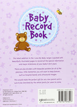 Load image into Gallery viewer, Baby Record Book