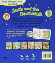 Load image into Gallery viewer, Jack and the Beanstalk Read Along with Me (Book &amp; CD)