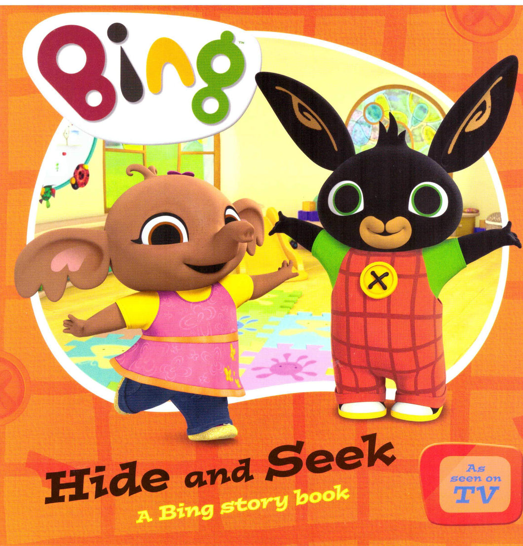 Bing Hide and Seek A Bing story book with stickers!