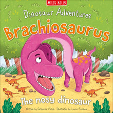 Load image into Gallery viewer, Dinosaur Adventures  Brachiosaurus: The Nosy Dinosaur