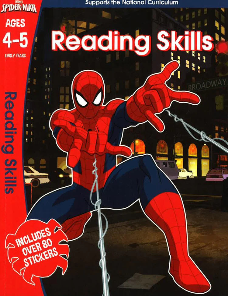 Spider-Man Reading Skills, Ages 4-5