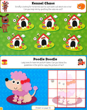 Load image into Gallery viewer, Wobbly Eyes Playful Pets Sticker Fun Book